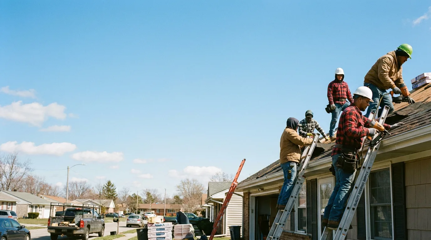 Roofing in Harvard, IL near me